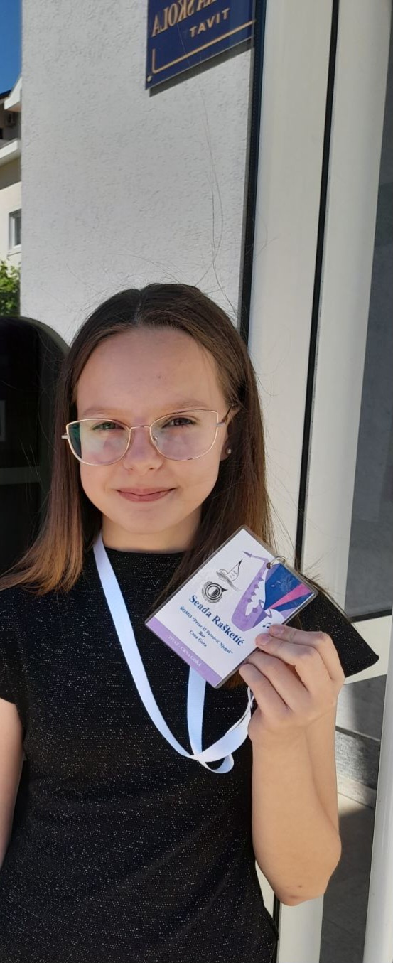 Seada Rašketić prva na takmičenju u Italiji