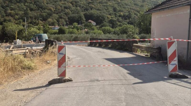 Putevi Bar: Stari Kamenički most nije u funkciji
